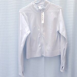 Brand new Calvin Klein xl performance zip up beautiful baby blue